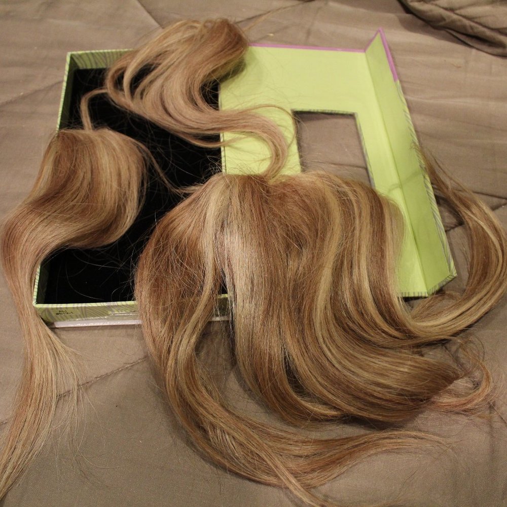 Human Hair clip-on